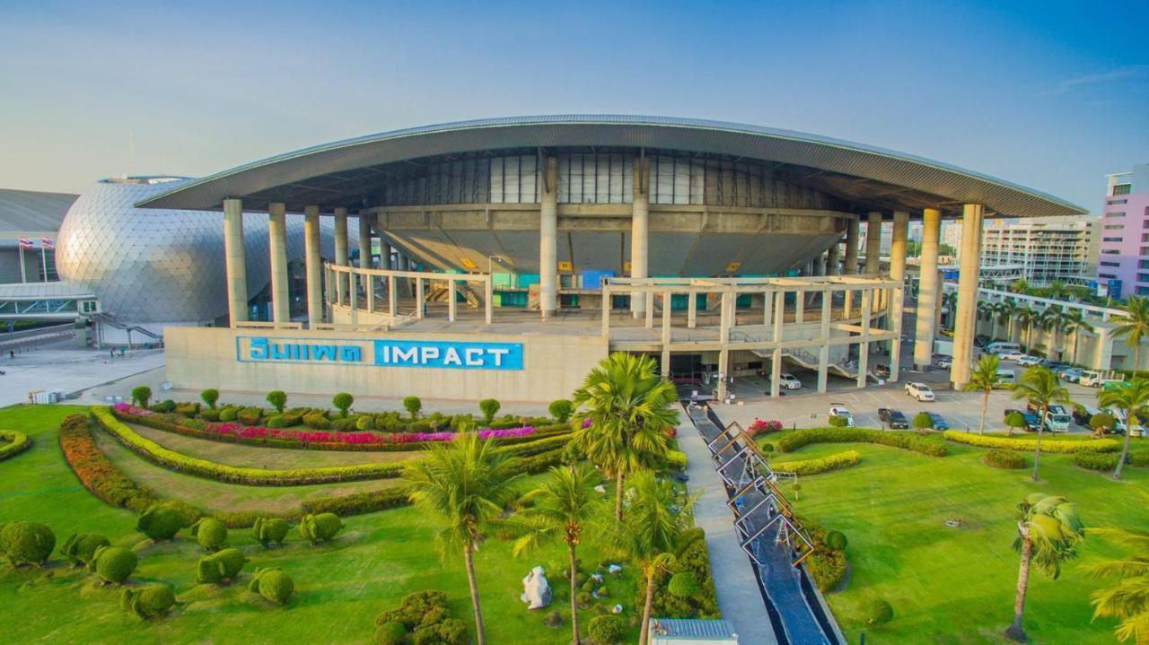 ป็อปปูล่าคอนโด เมืองทองธานี ใกล้ Impact 酒店 公寓 بانكوك المظهر الخارجي الصورة